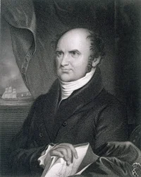 Levi Woodbury, graverad av Robert E. Whitechurch (1814-c.83)