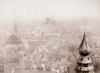 Antwerpens skyline, 1898.