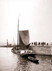 Kanalbåt, Marken Island, Nederländerna, 1898.