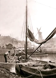 Kanalbåt, Rotterdam, 1898.