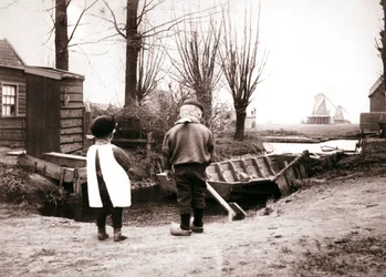 Barn, Laandam, Nederländerna, 1898.