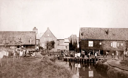 Marken Island, Nederländerna, 1898.
