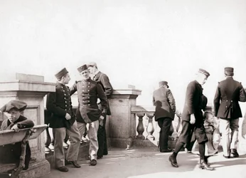 Människor i Antwerpen, 1898.