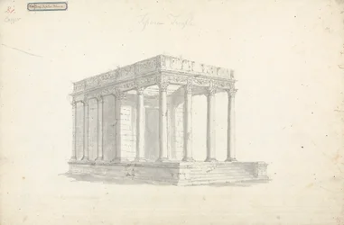 Pl. VIII Jupiters tempel i Thebe