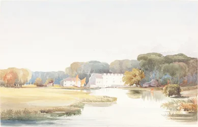 Horstead Mill vid floden Bure, Norfolk, 18291848.