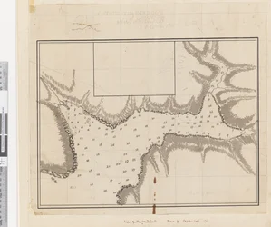 ib. En plan för hamnen i Croque i Newfoundland
