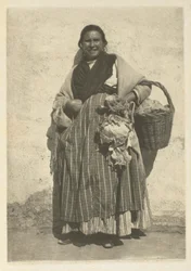 Kameraarbete: A Gypsy - Granada, 1914.