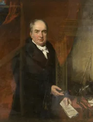 Porträtt av pastor Thomas Roberts, ca 1835 (olja på duk)