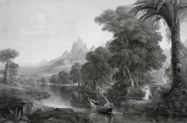 Livets resa: Ungdom, ca. 1855