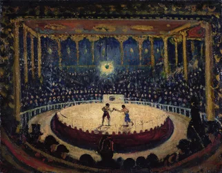 Ringen, ca 1912 (olja på duk)