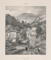 Thiers vattenfall, Auvergne