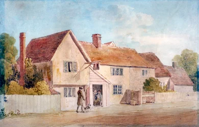 "Stugorna i Chadwell, Essex", 1800-talet.