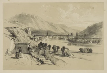 Skisser hemma och utomlands: Allmän bild av Trento