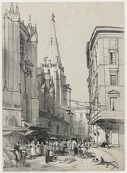 Skisser hemma och utomlands: Lyons Church of St. Hezier, oktober 1832