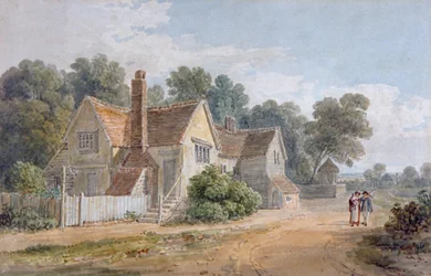 "View at Dorking, Surrey", 1800-talet