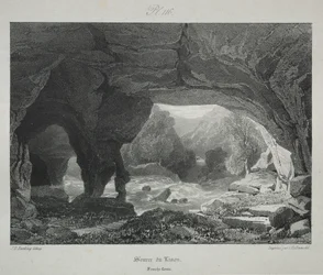 Pittoreska och romantiska resor i det antika Frankrike. Franche-Comte..., 1825.