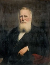 Porträtt av Thomas Phillips, 1876.