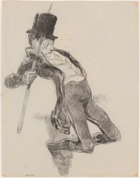Efter Daumier: Fiske
