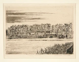 Le pont du bois ? Ostende (Bron i skogen i Oostende)
