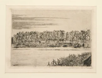 Le pont du bois ? Ostende (Bron i skogen i Oostende)