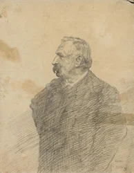 Porträtt av Ernest Rousseau