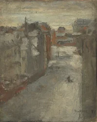 Van Iseghemlaan i snön