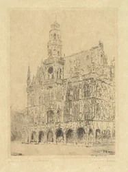 Rådhuset i Oudenaarde
