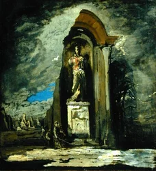 Monumentet, ca 1916-17 (olja på duk)