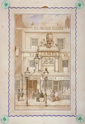 Albion House och ingången till Princess