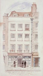 Lauries lokaler, Fleet Street, London, c1820