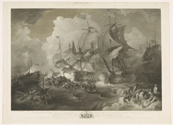 Den engelska flottans seger över den franska flottan, 1794
