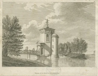 Shugborough - Vindarnas tempel: gravyr och [slutet av 1700-talet] (tryck)