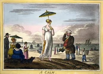 En lugn, pub. H Humphrey, London, 1810 (handkolorerad gravyr)