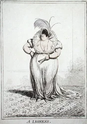A Lyoness, publicerad av Hannah Humphrey 1801 (etsning med akvatint)