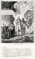 Tallrik 5, från The Life of William Cobbett, skriven av honom själv, pub. av H. Humphrey, 1809