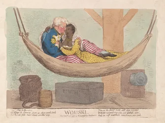 Wouski, pub. 1788 (handfärgad gravyr)