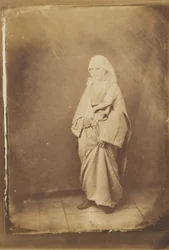 Porträtt av en kvinna,ca. 1855 (foto)