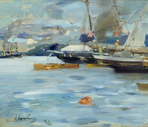 Förtöjda yachter, Oban, 1893