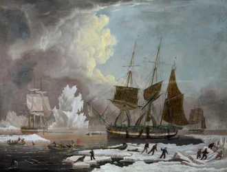 Hull Whaler, "Harmony" (olja på duk)