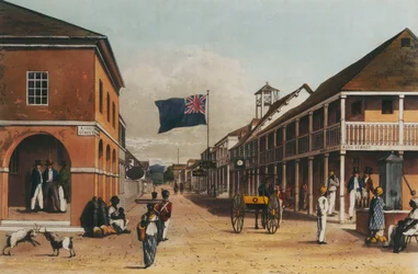En pittoresk rundtur på ön Jamaica, från teckningar gjorda under åren 1820 och 1821, 1820-21