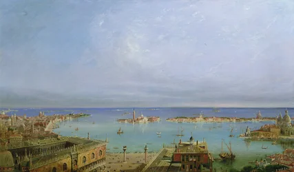 Utsikt över Venedig från Campanile