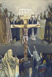 Det är fullbordat - ur «The Life of Our Lord Jesus Christ» - 1899 av James Tissot - La vie de notre seigneur Jesus Christ av Jacques Joseph
