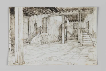 På ön Rhoda, Kairo, illustration från Vår Herre Jesu Kristi liv