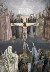 Den är färdig, illustration till The Life of Christ, c.1886-94 (wc & gouache på kartong)