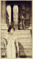 Portik av National Gallery, London