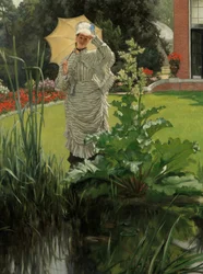 Vårmorgon, ca. 1875.