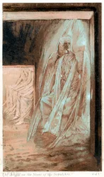 Herrens ängel på gravens sten, 1897