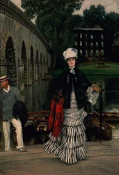 Återkomsten från båtresan, 1873
