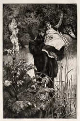 The Widower (etsning och torrnål)