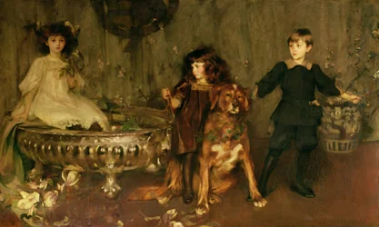 Lord John Manners, Lord Haddon och Lady Marjorie Manners